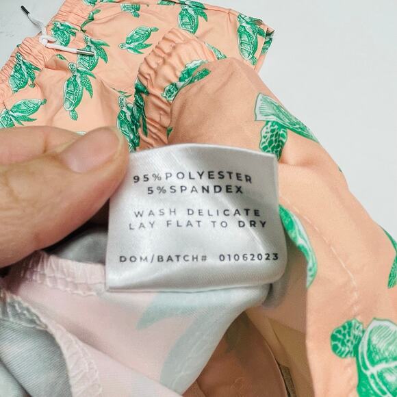 NWT Sugar Bee Size 12 Sea Turtle Swim Shorts - Picture 6 of 6